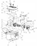Page A Diagram and Parts List for PM054325001  Powermate Generator