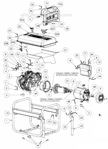 Part Location Diagram of 0064108 Powermate Nut Whz 8mm