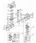 Page B Diagram and Parts List for TA5590856  Powermate Compressor