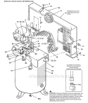 Page C Diagram and Parts List for V5048059  Powermate Compressor