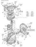 Page D Diagram and Parts List for V6548049  Powermate Compressor