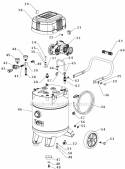 Part Location Diagram of E100240 Powermate Foot, Isolator