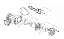 Part Location Diagram of E100284 Powermate Head, Pump