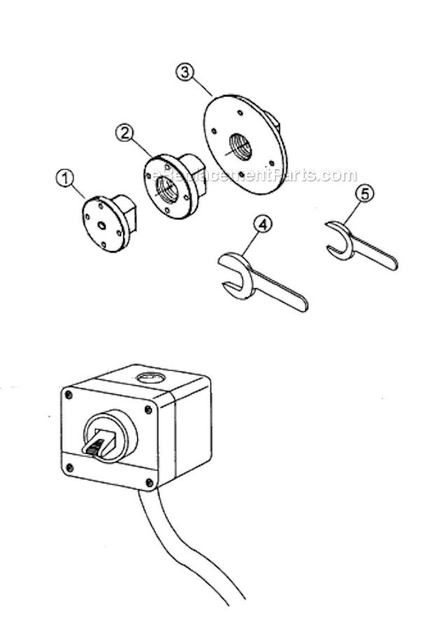Page G Diagram and Parts List for 3520A  Powermatic Lathe