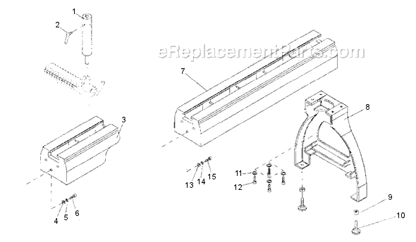 Page C Diagram and Parts List for 3520B 1352001 Powermatic Lathe