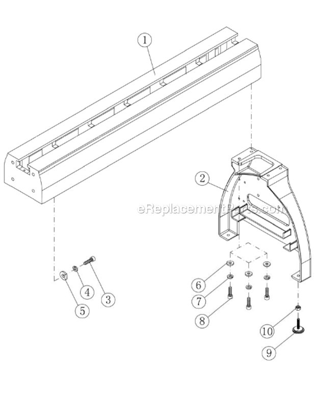 Page F Diagram and Parts List for 4224B  Powermatic Lathe