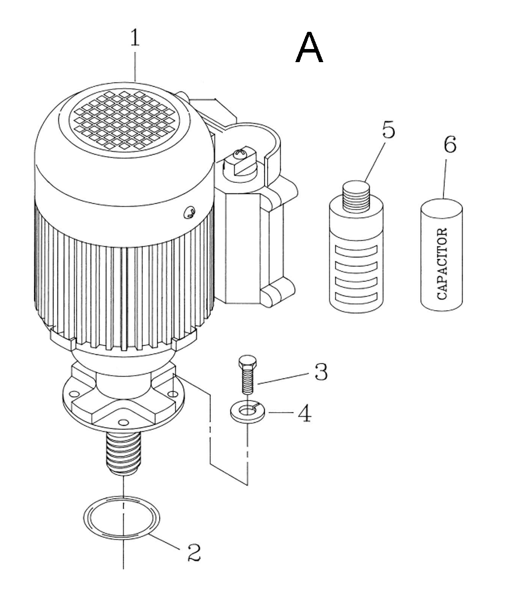 Fig-A Diagram and Parts List for 1790800K  Powermatic Power Feeder