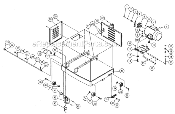 Page C Diagram and Parts List for PM15 1120003 Powermatic Planer Jointer