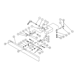 Fig-0 Diagram and Parts List for 1610077K  Powermatic Planer Jointer