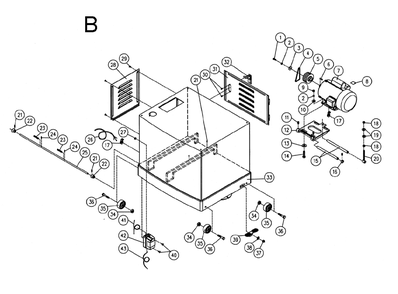 Part Location Diagram of 150569 Powermatic Hex Cap Screw