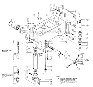 Part Location Diagram of 3268002 Powermatic Handle