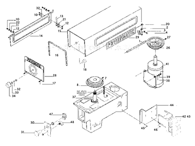 Part Location Diagram of 6601000 Powermatic O-Ring