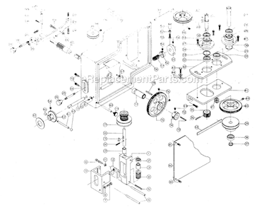Part Location Diagram of 6060004 Powermatic Bearing