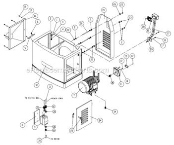 Part Location Diagram of CM9-3312341 Powermatic POWERMATIC LABEL