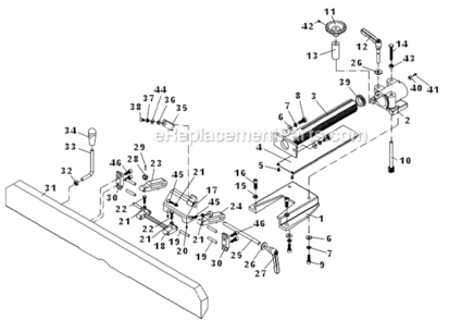 Part Location Diagram of JT9-TS-0720111 Jet LOCK WASHER