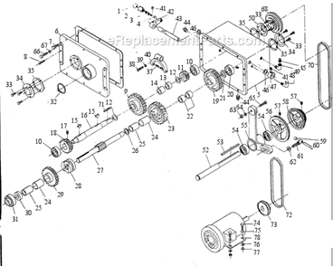 Part Location Diagram of 3529012 Powermatic Fence Stop Plunger