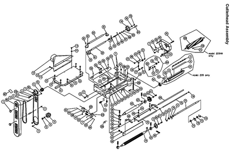 Part Location Diagram of VB-M59 Jet v belt m-59 3l590