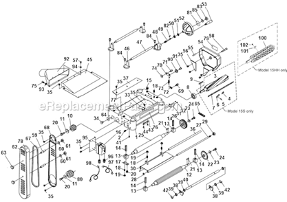 Part Location Diagram of TS-1524031 Powermatic Socket Set Screw