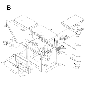 Part Location Diagram of 152911 Powermatic Hex Cap Screw