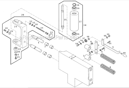 Part Location Diagram of TS-1506031 Powermatic Socket Head Cap Screw