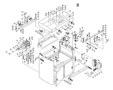 Part Location Diagram of 149950 Powermatic Hex Cap Screw