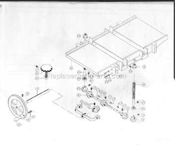 Part Location Diagram of 6420002 Powermatic Key, Woodruff No. 608
