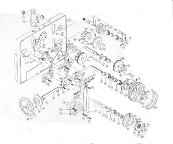 Part Location Diagram of 6715020 Powermatic Socket Head Cap Screw