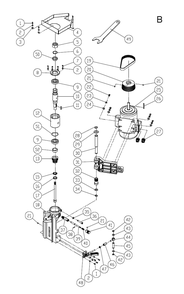 Part Location Diagram of 151190 Powermatic Bearing