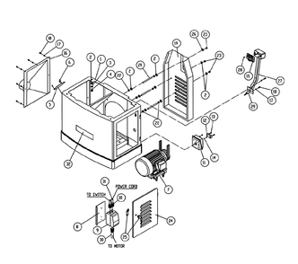 Fig-0 Diagram and Parts List for 1791241  Powermatic Planer Jointer
