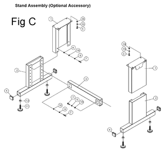 Part Location Diagram of 152084 Powermatic Hex Cap Screw