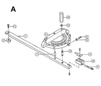 Part Location Diagram of 150968 Powermatic Flat Washer