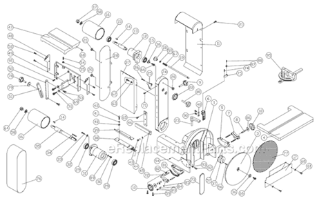 Page A Diagram and Parts List for 31A 1791291K Powermatic Sander Polisher