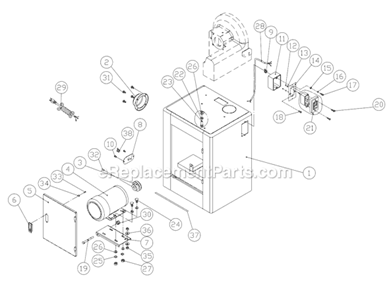 Part Location Diagram of JT9-TS-1551021 Jet LOCK WASHER