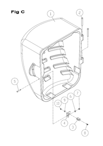 Part Location Diagram of 915117 Powermatic Hex Socket Button Head Screw