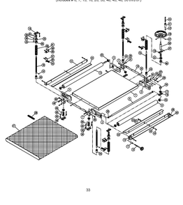Section 2 Diagram and Parts List for DDS-237 1791320 Powermatic Belt or Drum Sander