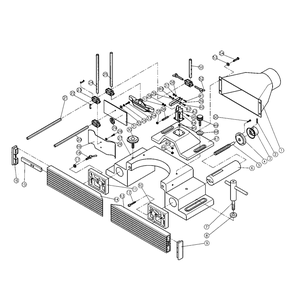 Fig-0 Diagram and Parts List for 1791244  Powermatic Shaper