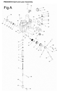 Part Location Diagram of 157923 Powermatic Thrust Bearing