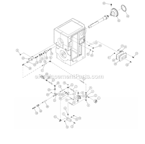 Page D Diagram and Parts List for 4224B  Powermatic Lathe