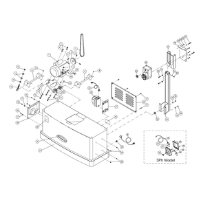 Fig-0 Diagram and Parts List for 1610080  Powermatic Planer Jointer