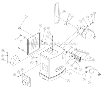 Part Location Diagram of 6285978 Powermatic Key