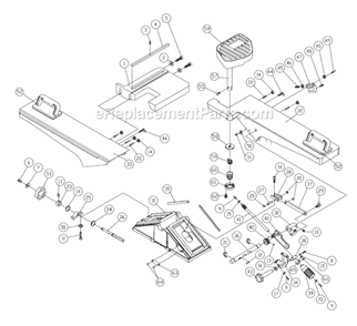 Part Location Diagram of 6285931 Powermatic Cap Screw