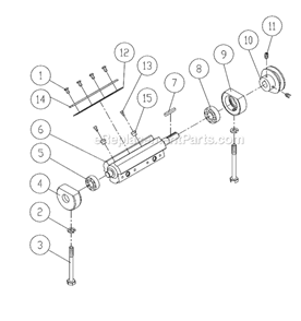 Part Location Diagram of JT9-TS-1501021 Jet SOCKET HEAD CAP SCREW