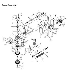 Part Location Diagram of 152655 Powermatic Hex Cap Screw