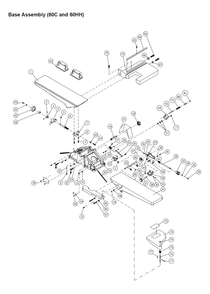 Part Location Diagram of 149972 Powermatic Socket Head Cap Screw