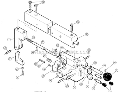 Part Location Diagram of 6714003 Powermatic Cup Pt Soc Set Scr, 1/4-20 x 3/8