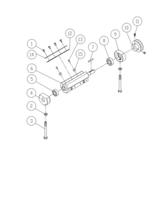 Section 4 Diagram and Parts List for 54A 2042374 Powermatic Planer Jointer
