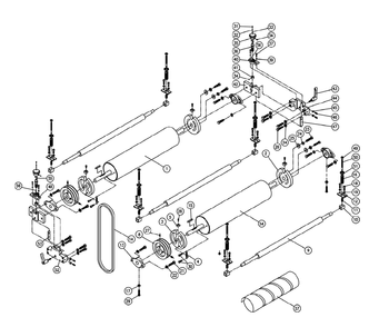Part Location Diagram of 150655 Powermatic Set Screw