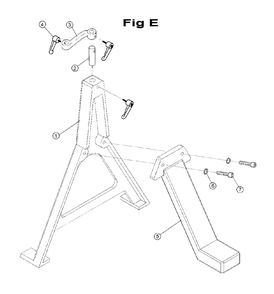 Fig-E Diagram and Parts List for 1353001  Powermatic Lathe
