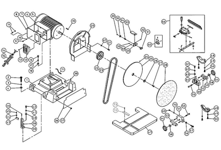 Part Location Diagram of TS-1502011 Jet socket HD cap screw m5x8
