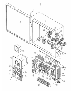 Fig-I Diagram and Parts List for 1790825  Powermatic Sander Grinder